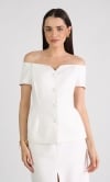 Marynarka damska AMARA ivory