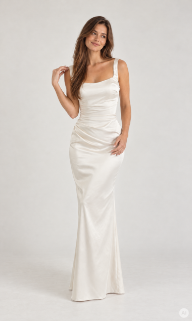 Suknia wieczorowa KLARA - ivory