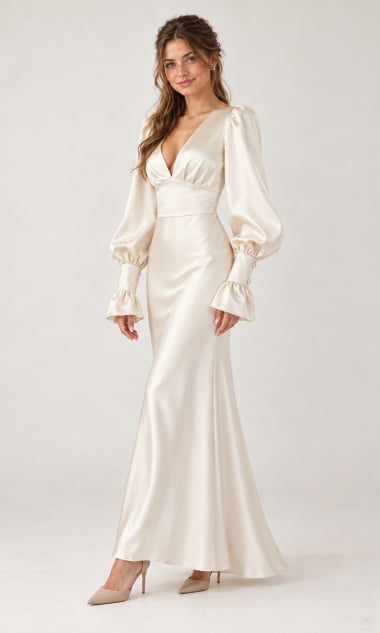 Sukienka wieczorowa CAMILA ivory 34