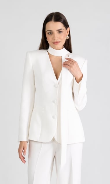 Marynarka damska AMARIS ivory