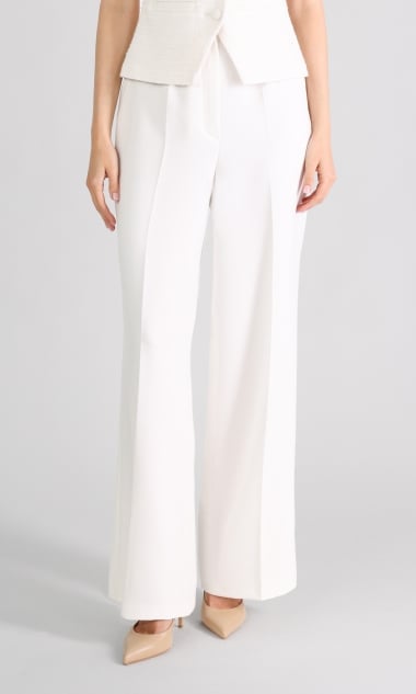Spodnie damskie BALEN ivory